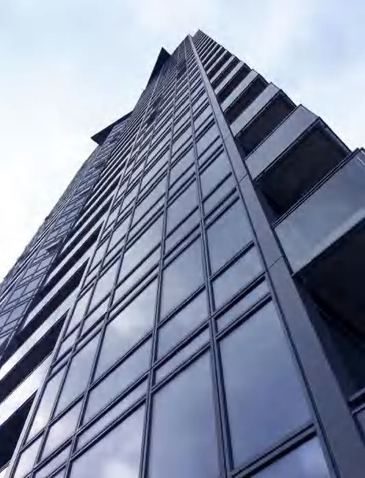 Aluminium Glass Unitized System Curtain Wall SF-UN150