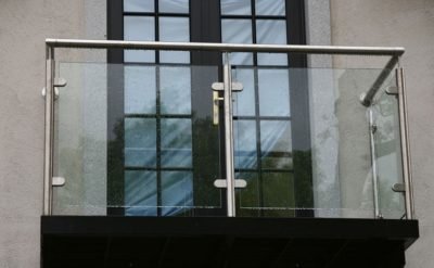 SS SPIDER GLASS FACADE