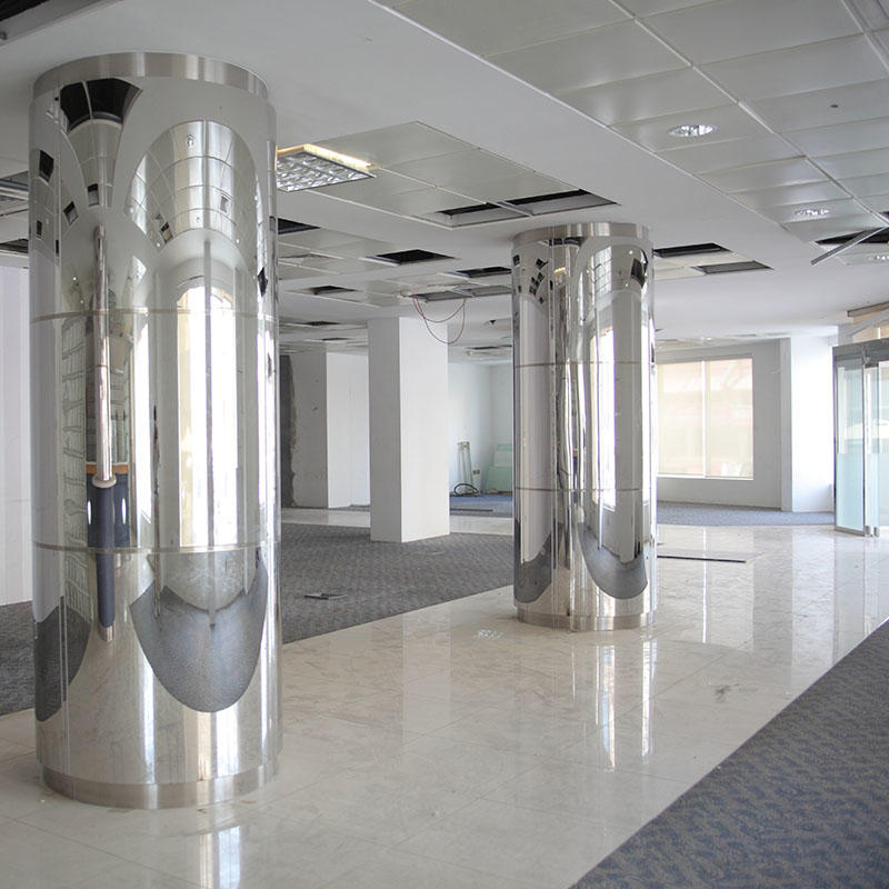 SS SPIDER GLASS FACADE