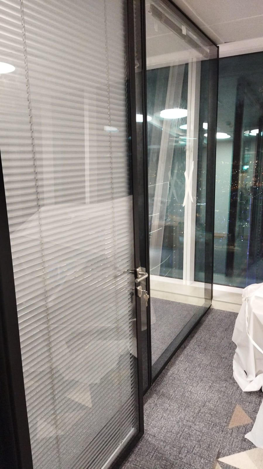 OFFICE GLASS PARTITION