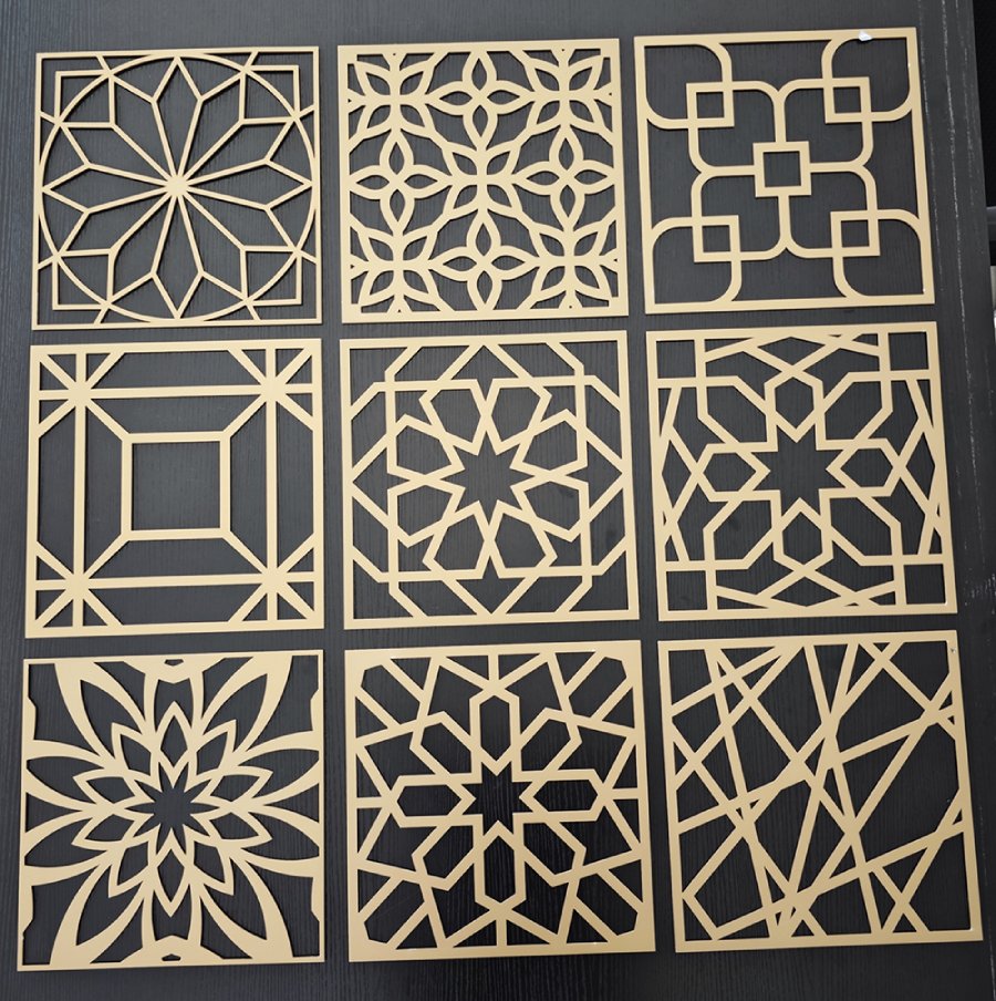 ALUMINIUM PERFORATED SHEET 3D CLADDING MASHRABIYA