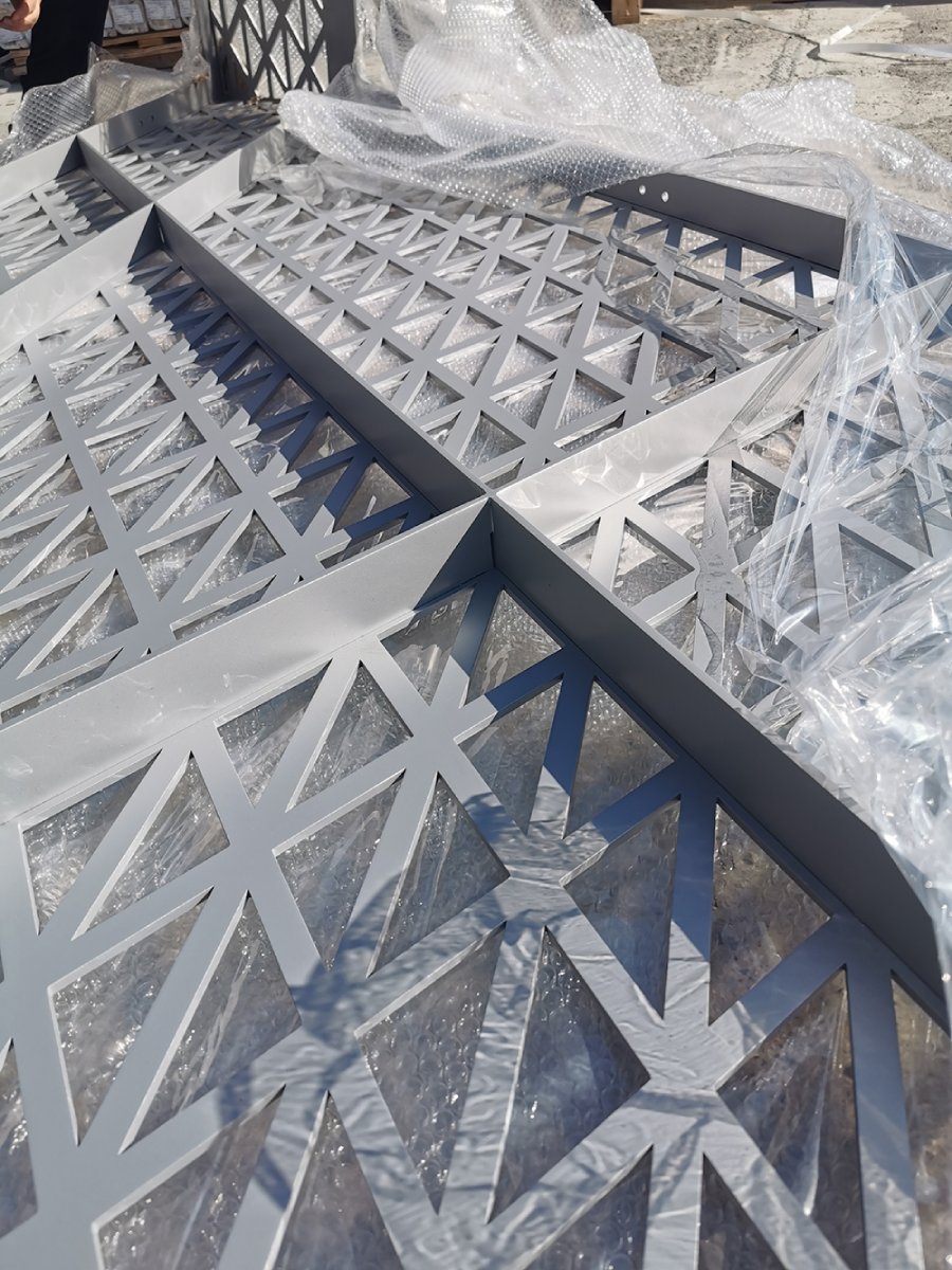ALUMINIUM PERFORATED SHEET 3D CLADDING MASHRABIYA