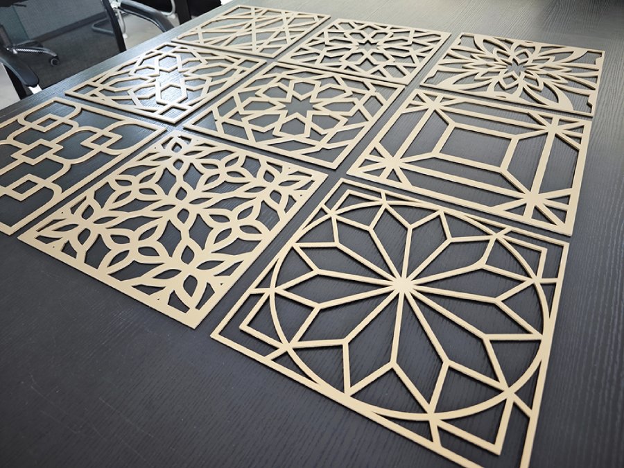 ALUMINIUM PERFORATED SHEET 3D CLADDING MASHRABIYA