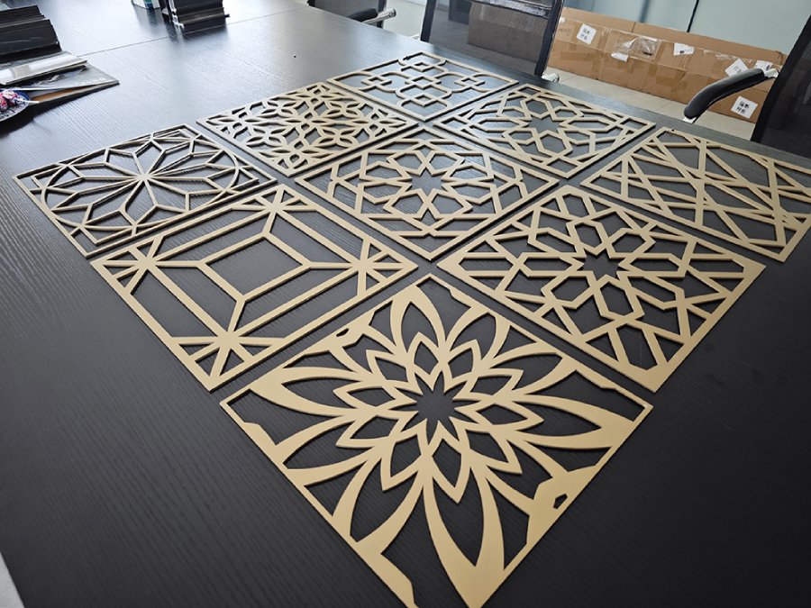 ALUMINIUM PERFORATED SHEET 3D CLADDING MASHRABIYA