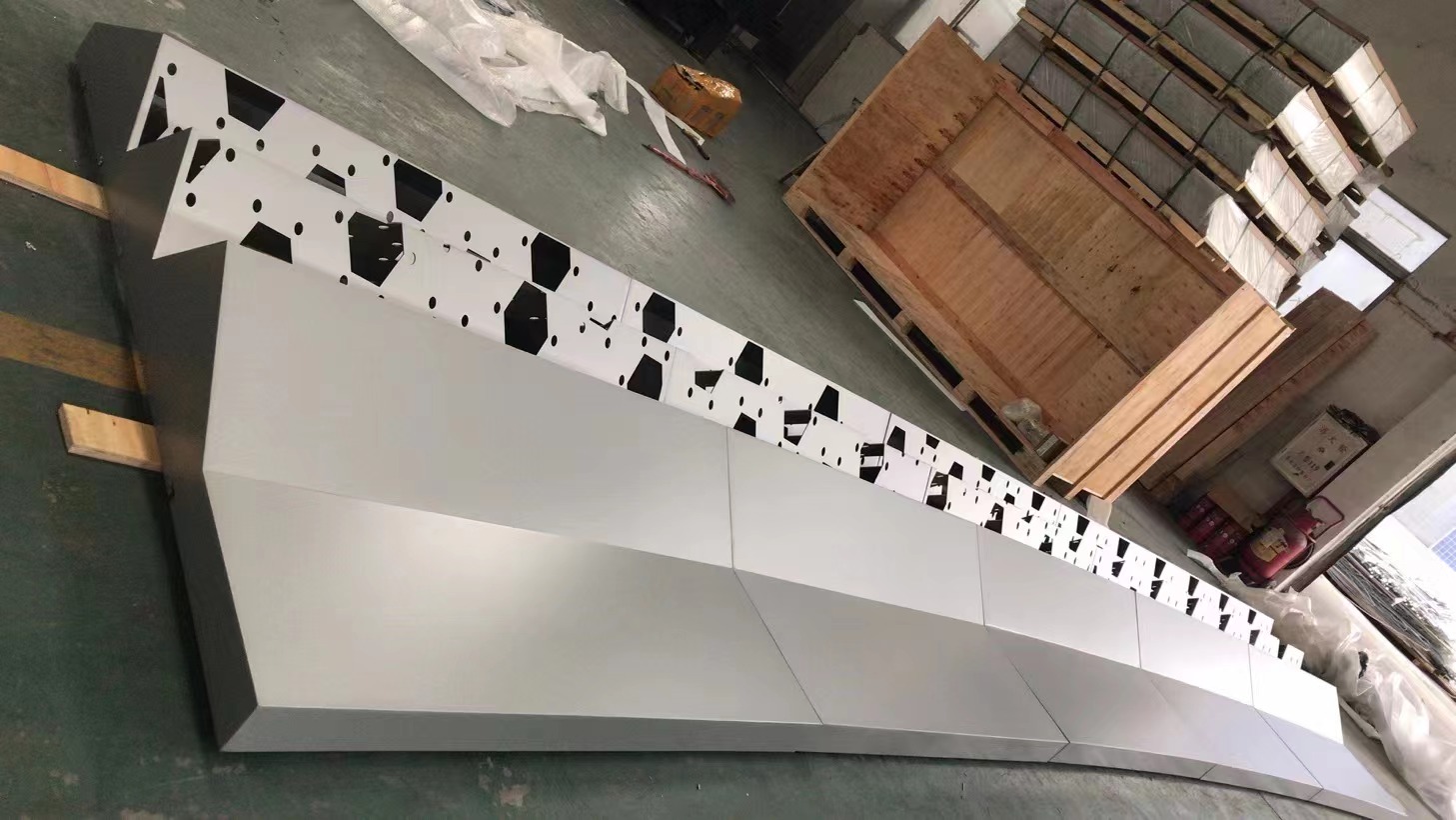 ALUMINIUM PERFORATED SHEET 3D CLADDING MASHRABIYA