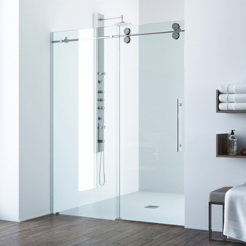 SHOWER GLASS PARTITION